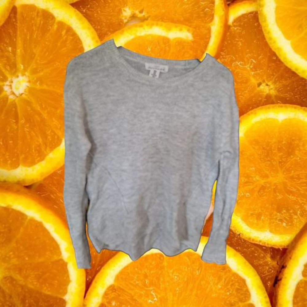 Label of Graded Goods H&M‎ Medium Gray Marled Sweater Size M